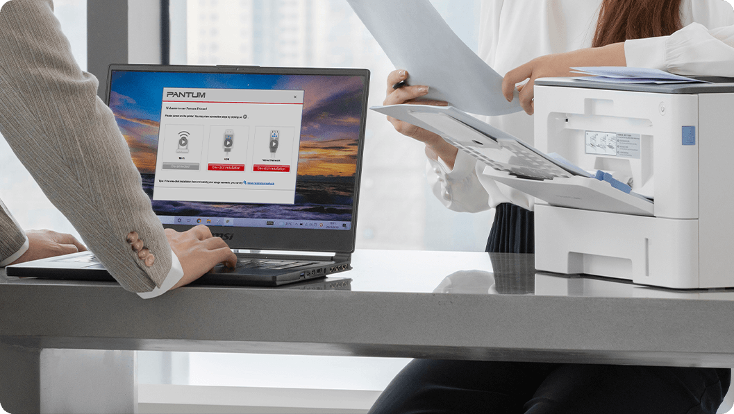 Configuration instantanée du pilote en un seul clic