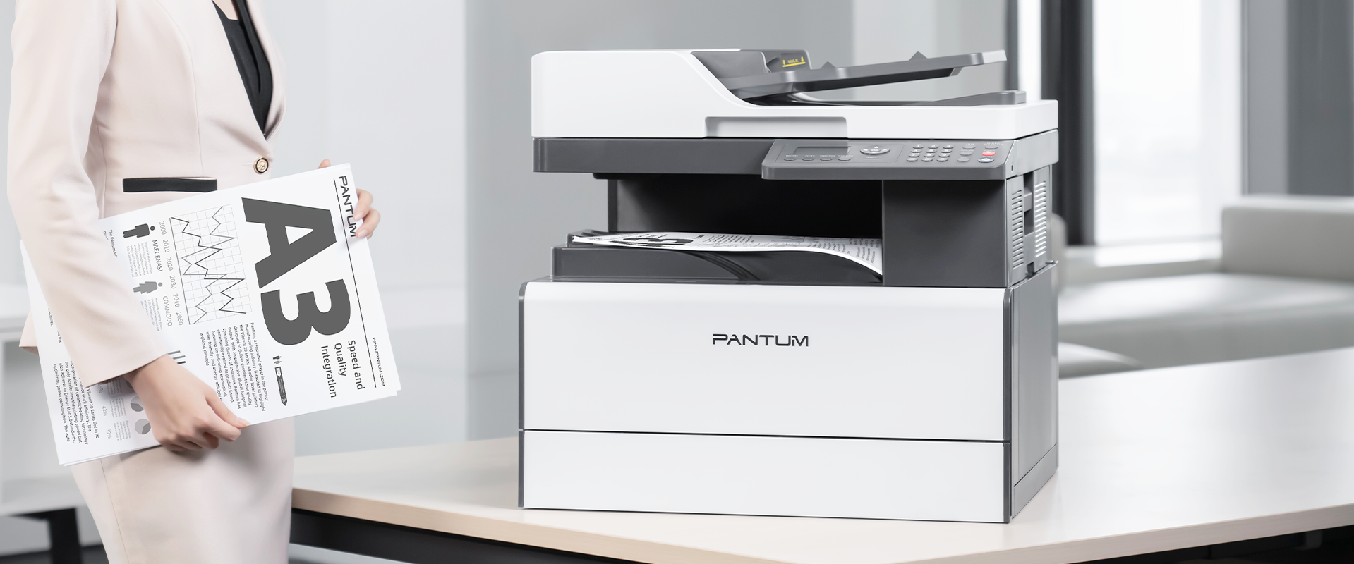 Améliorez l’efficacité de votre bureau grâce à une gestion sans effort des documents A3