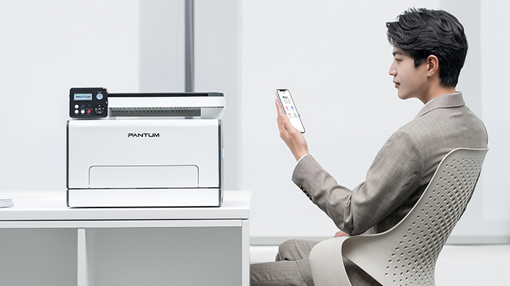 Impression mobile pratique avec Bluetooth et application Pantum