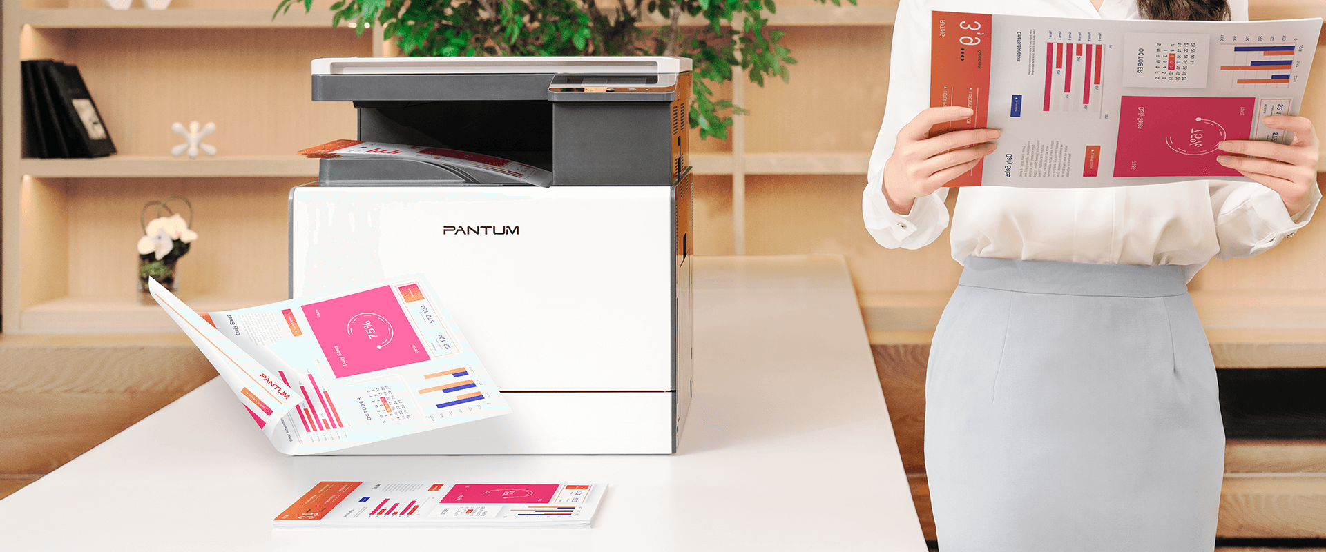 Améliorez l’efficacité de votre bureau grâce à l’impression couleur A3 haute vitesse